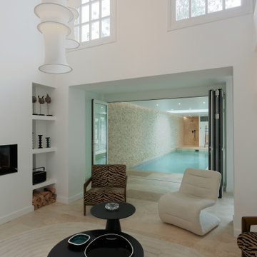 Rénovation d'une maison de 250m² et création d'une extension avec piscine intér