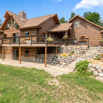 Concrete Log Siding Homes