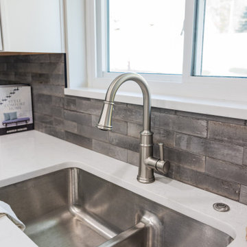 White Out Traditional Kitchen Remodel