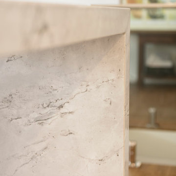 Zenith Dekton & Super White Quartzite Kitchen