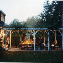 outside
