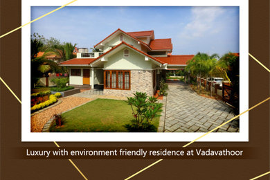 Luxury with environment friendly residence at vadavathoor