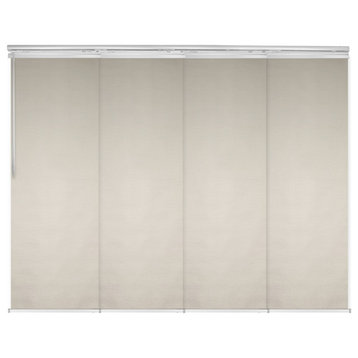 Stella 4-Panel Track Extendable Vertical Blinds 48-88"W