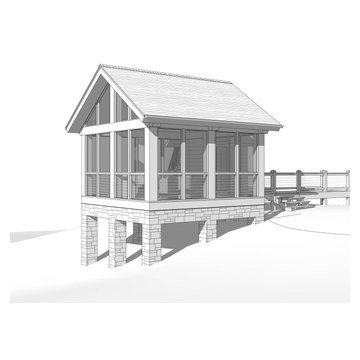 Additional Perspective View of Stairway Side Entry