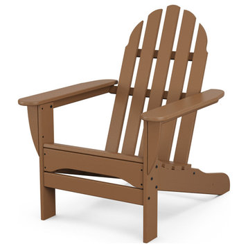 Polywood Classic Adirondack Chair, Teak