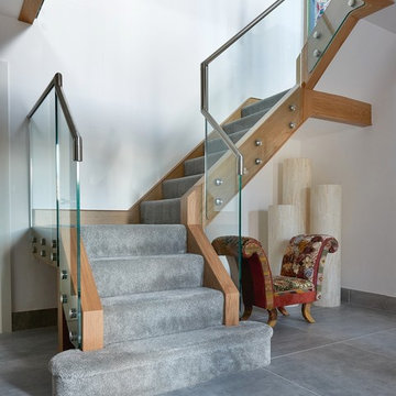 Contemporary Glass Staircases