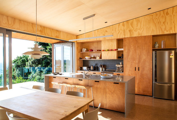 Houzz Tour A Fun Timber Home With Splashes of Colour in 