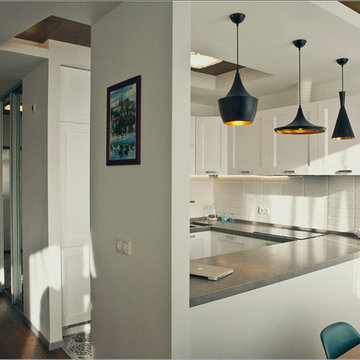 Trendy apartment for young family
