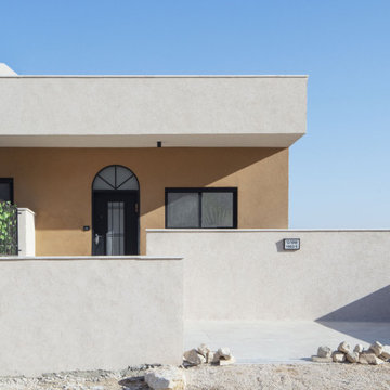 Front Facade of Desert Home