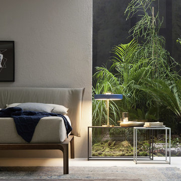 Mehr Natur im Schlafzimmer mit Holzmöbel