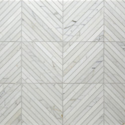 Tangent Vector in Calacata - Tile