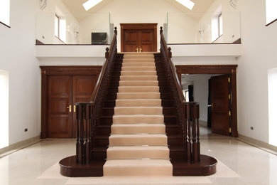 Design ideas for a traditional staircase in Manchester.