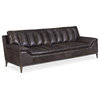 Kandor Leather Stationary Sofa