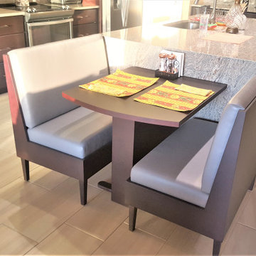 kitchen breakfast booth and banquette