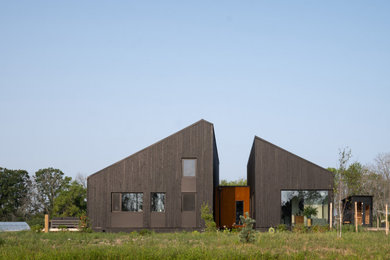 Example of a trendy exterior home design in Toronto