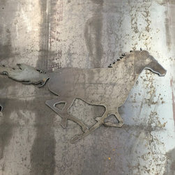 CNC Plasma Cutting - Garden Wall Art
