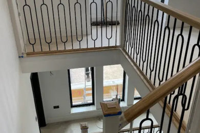 Design ideas for a classic staircase in London.