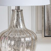 Silver Mercury Glass 25"H Table Lamp