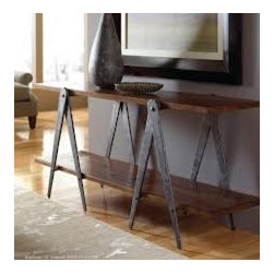 Sawhorse 70" Console by Charleston Forge - Side Tables And End Tables