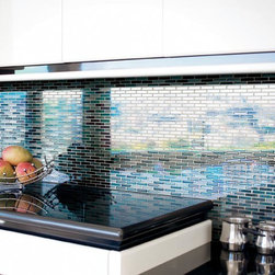 Crossville Backsplashes &ndash; Glass Blox Mosaics - Tile