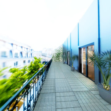 Paris - Surélévation d'un immeuble Parisien