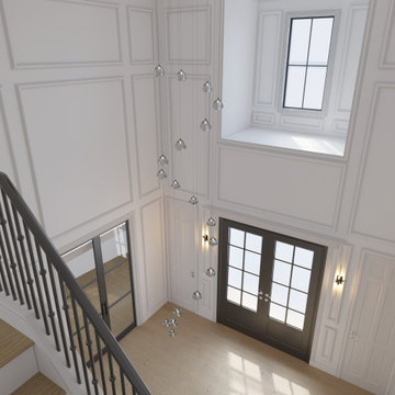 Entrance Design with 3D Rendering