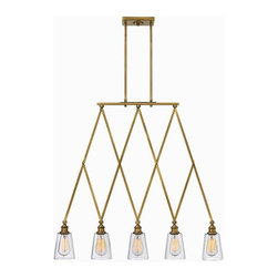 Hinkley Lighting - Hinkley Lighting 4935Hb Chandelier From The Gatsby Collection - Kitchen Island Lighting