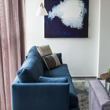 A modern and contemporary Air BnB apartment in Ramat Hasharon, Israel
