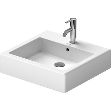 Duravit Vero Above-Counter 500mm Bathroom Sink 04525000001 White WonderGliss
