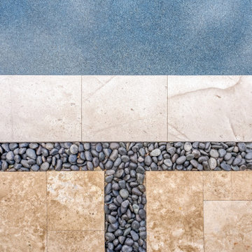 Custom Creations, Westworth Falls Peerless Pebbles Harbor Tropics Blue