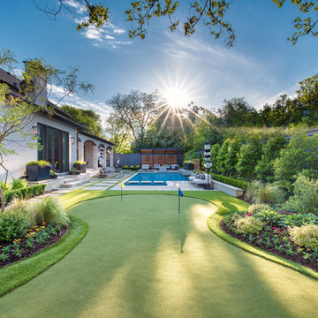 Preston Hollow Modern Pool + Outdoor Living