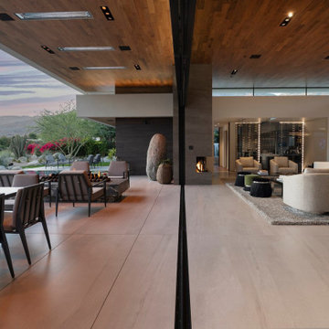Bighorn Palm Desert luxury home with indoor outdoor design