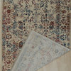 EORC Ivory/Multi Hand Crafted Wool & Viscose Hand Crafted Rug 8' x 10'