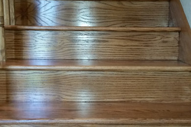 Example of a staircase design in Milwaukee