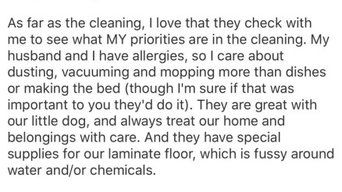 Ventura Biweekly Apartment Cleaning- Five Star Yelp Review