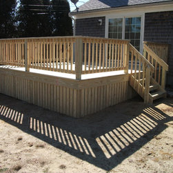 Pressure Treated decks - Products