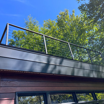 Minimal Visual Obstruction Cable Railing Project in Quebec