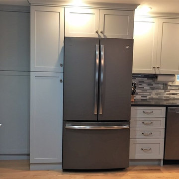 Grey shaker kitchen