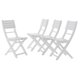 Transitional Outdoor Dining Chairs by GDFStudio