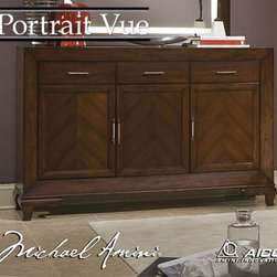 AICO Furniture - Portrait Vue Dresser - 24520 - CLOSEOUT - Bedroom Products