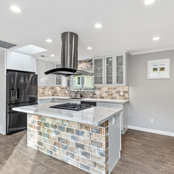 Redwood City custom bathroom and kitchen remodel