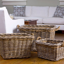 Kubu Nesting Baskets, Rectangular - Baskets