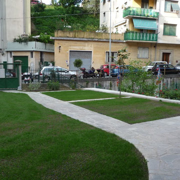 Realizzazione di boxes interrati e sistemazione area esterna al pt e al p1