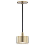 Mitzi by Hudson Valley Lighting - Nora LED Pendant, Clear Glass, Finish: Aged Brass - We get it. Everyone deserves to enjoy the benefits of good design in their home - and now everyone can. Meet Mitzi. Inspired by the founder of Hudson Valley Lighting's grandmother, a painter and master antique-finder, Mitzi mixes classic with contemporary, sacrificing no quality along the way. Designed with thoughtful simplicity, each fixture embodies form and function in perfect harmony. Less clutter and more creativity, Mitzi is attainable high design.