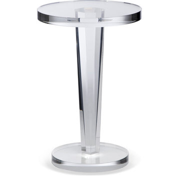 Liora Side Table, Clear