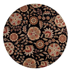 Artistic Weavers - Sarah Black 4 ft. Round Area Rug - Rugs