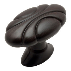 Cosmas - Oval Cabinet Knob, Set of 25 - Cabinet And Drawer Knobs