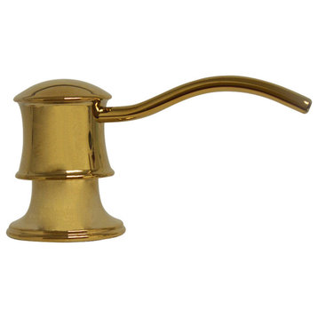 Whitehaus WHSD45N-B Solid Brass Soap/Lotion Dispenser