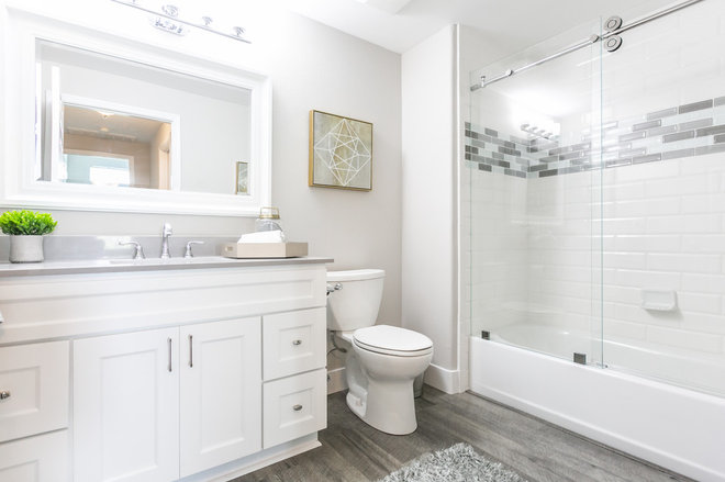 Transitional Bathroom by DreamHome Staging & ReDesign