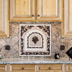 Kitchen backsplash mosaic and metal accent mural - Products